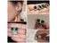 Huitan Green Cubic Zirconia Stud Earrings For Women Wedding Party Birthday Gift Carousel 7
