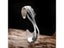 Silver Feather Cuff Bracelet Vintage Adjustable For Men Women Fashion Jewelry Carousel 8