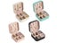 Portable Jewelry Storage Box For Earrings Necklace Ring Carousel 6