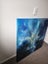 Original mixed media painting - Annette's sky - Claire Wilcox Carousel 6