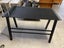 Black glass and metal desk Carousel 3
