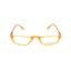 Unisex'Spectacle frame Ermenegildo Zegna VZ3516-06DS 50mm Yellow Carousel 1