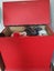 Solid red toy box Carousel 3