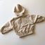 Little Clothing Co. Reversible Bomber Oat Corduroy/Teddy Hoodie Jacket - Size 2 Carousel 3