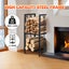 Firewood Rack Log Carousel 5