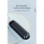 Cordless Hair Straightener Brush With Adjustable Temperature Blue Straightening Carousel 4