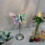 Elosung Muliticolor Butterfly Led Night Light Creative Crystal Design For Ambien Carousel 4