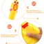 Funny Screaming Chicken Toy Squeaker Shrilling Pet Dog Bite Squeeze Rubber Chew Carousel 6