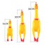 Funny Screaming Chicken Toy Squeaker Shrilling Pet Dog Bite Squeeze Rubber Chew Carousel 8
