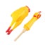 Funny Screaming Chicken Toy Squeaker Shrilling Pet Dog Bite Squeeze Rubber Chew Carousel 9