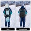 ANYPACK Ski Boot Bag Black Snowboard Travel Backpack With USB Charging Waterp... Carousel 2
