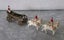 CORONATION COACH HORSES + EXTRA OPEN CARRIAGE HORSES + BOX by CRESCENT TOY CO. Carousel 2