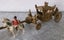 CORONATION COACH HORSES + EXTRA OPEN CARRIAGE HORSES + BOX by CRESCENT TOY CO. Carousel 4