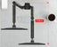 Dual Monitor Stand Adjustable Spring Monitor Desk Mount with C Clamp Carousel 4