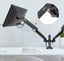 Dual Monitor Stand Adjustable Spring Monitor Desk Mount with C Clamp Carousel 8