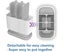 Toothbrush Holder Storage Organizer Caddy, Toothbrush & Toothpaste Caddy Plas Carousel 2