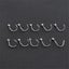 10 Pcs Surgical Steel Small Gem Crystal Screw Nose Stud Ring Body Piercing Carousel 9