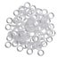 200PCS 13mm Clear Plastic Roman Blind Curtain Rings O-Rings for Roman Shades Carousel 5