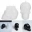 Wax Form Candle Making Mold Moulds Skull Shape Silicone Template Craft Tool Soap Carousel 1