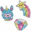 Diamond Painting Kit Magical Stickers Creativity for Kids Big Gem Set Carousel 8