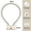 2PCS Magnetic Curtain Tiebacks Tie Backs Buckle Holder Hooks Home Decor Carousel 2