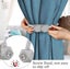 2PCS Magnetic Curtain Tiebacks Tie Backs Buckle Holder Hooks Home Decor Carousel 3