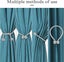 2PCS Magnetic Curtain Tiebacks Tie Backs Buckle Holder Hooks Home Decor Carousel 4