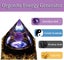 Orgonite Pyramid Amethyst Peridot Healing Crystal Energy Orgone EMF Protection Carousel 3