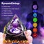 Orgonite Pyramid Amethyst Peridot Healing Crystal Energy Orgone EMF Protection Carousel 5