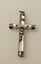 ANTIQUE Silver & Mother-Of-Pearl Cross Pendant Carousel 1