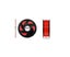 3D Printer Filament PLA 1.75mm 1kg/Roll Accuracy +/.02mm SpoolRed Carousel 3