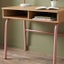 MOCKA SECONDS: Mocka Junior Metal Desk and Stool - Pink Carousel 2