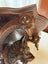 Circa 1960's Lindenwood Black Forest Wolf Head Wall Bracket Carousel 5