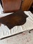 Circa 1960's Lindenwood Black Forest Wolf Head Wall Bracket Carousel 13