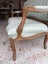 A Vintage Upholstered Carved Walnut Frame French Settee or Sofa Carousel 8