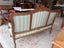 A Vintage Upholstered Carved Walnut Frame French Settee or Sofa Carousel 18