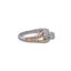 14CT YELLOW/WHITE GOLD RING WITH DIAMONDS Carousel 3