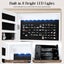 LED Mirror Cabinet Jewelry Storage Shelf Organiser Lockable Floor Stand Carousel 3