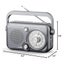Portable Radio with Bluetooth AM FM Radio Carousel 5
