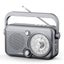 Portable Radio with Bluetooth AM FM Radio Carousel 6