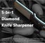 5-In-1 Diamond Sharpening Plate Knife And Scissors Sharpener Ceramic Double-Side Carousel 6