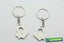 Set Alloy Pair Lover Male & Female Heart shaped Forever love Key Ring Key Chain Carousel 2
