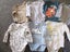 9 x size 3-6 months long sleeve bodysuits, domed crotch Carousel 3