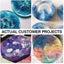 24pcs Epoxy Resin Pigment Resin Dye Colorant Carousel 5