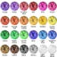 24pcs Epoxy Resin Pigment Resin Dye Colorant Carousel 18