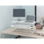 FlexiSpot Eco Ergonomic Deskalator Workstation, - White Work Surface 720x415mm, Carousel 5