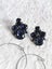 Four Pairs Gorgeous Crystal Earrings Blues Carousel 2