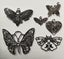 6pcs Antique Silvery Butterfly Mixed Charms For Jewelry Making Carousel 1