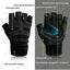 weight lifting training gloves fitness sports palm gloves gym workout protector Carousel 2