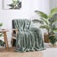 Dreamaker Luxury Faux Fur Heated Throw 200x180cm Leaf Carousel 1